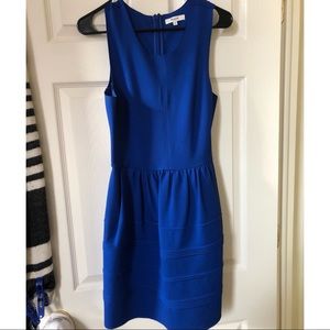 Madewell sleeveless blue dress
